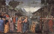 Domenicho Ghirlandaio Berufung der ersten junger oil painting on canvas